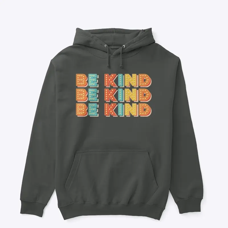 Be Kind Letter Print in Light