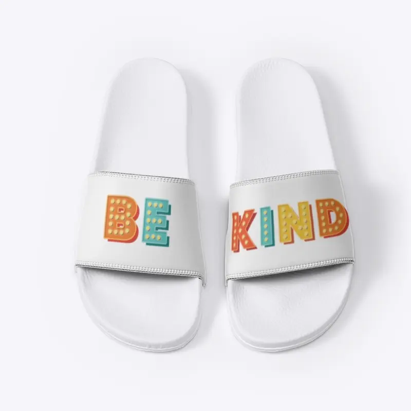 Be Kind Letter Print in Lights Slides